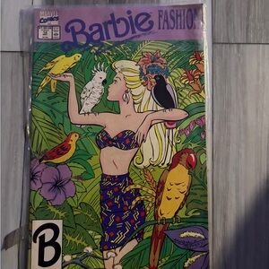 Marvel Barbie Fashion Comic with Vibrant Colors
